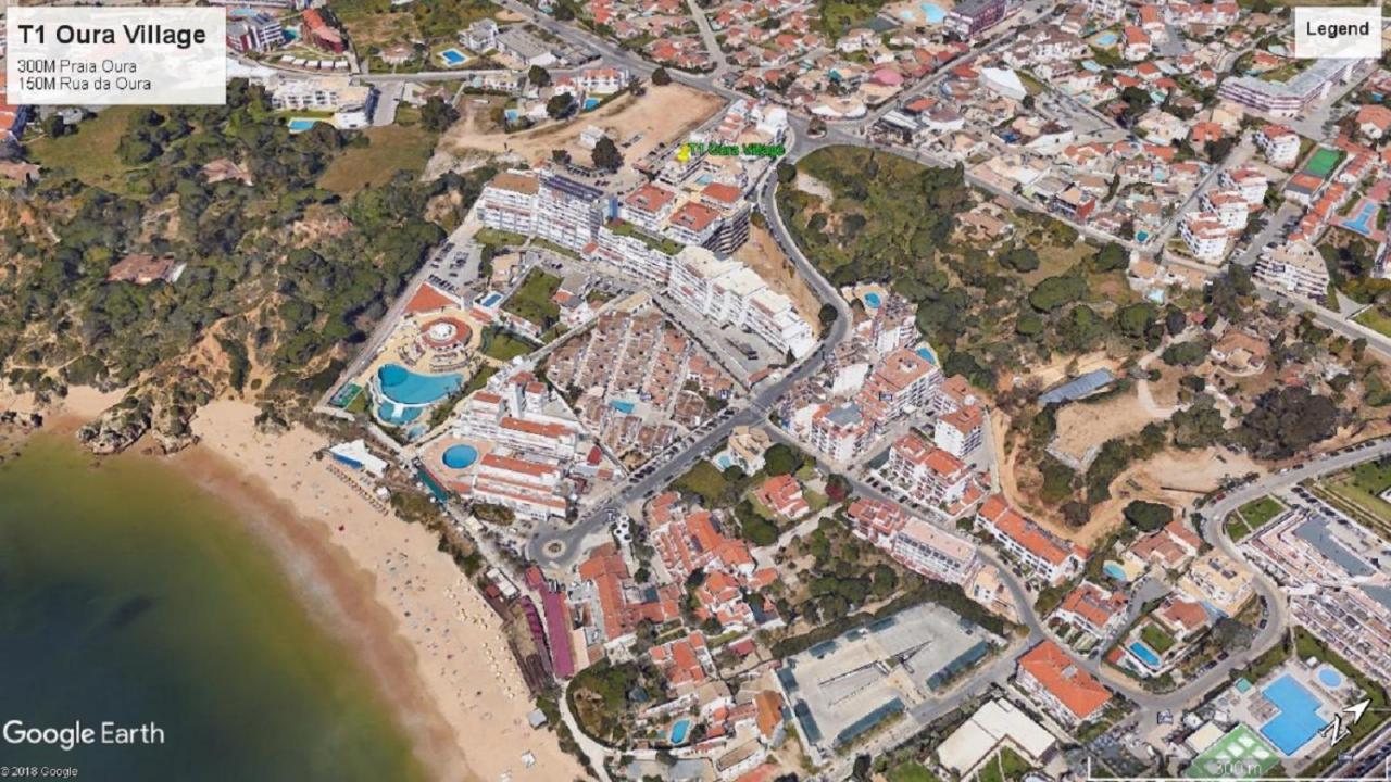 Apartamento Oura T1 Beach 200M Албуфейра Екстер'єр фото